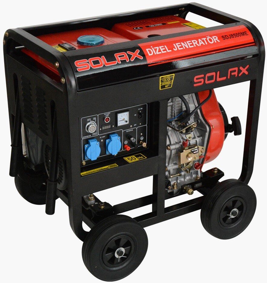 Дизельний генератор SOLAX SDJ8500ME
