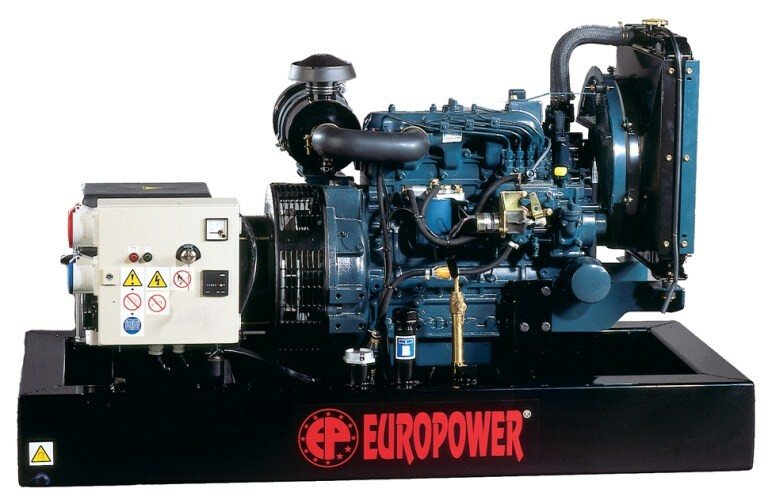 Генератор дизельний Europower EP14TDE KU/MA