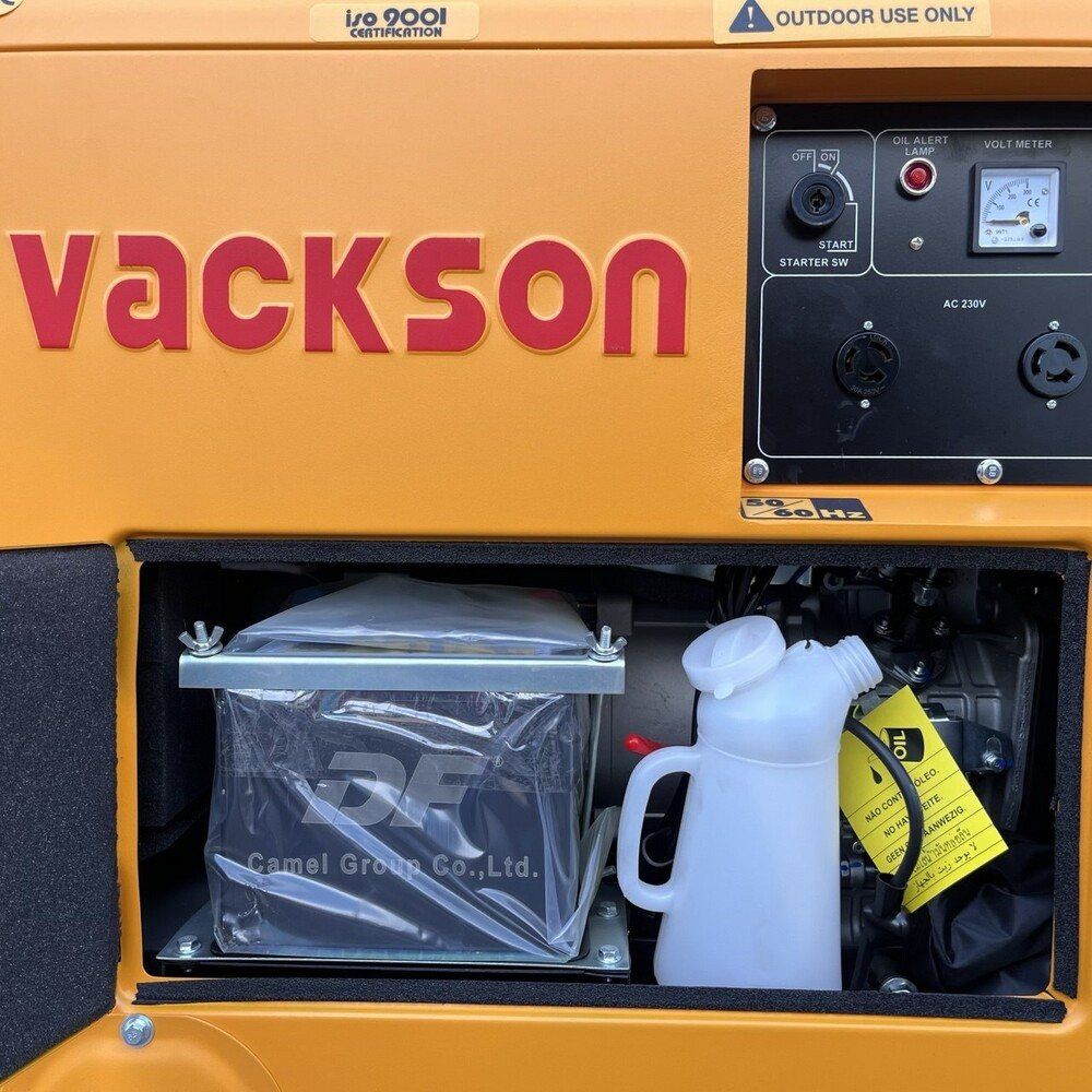 Дизельний генератор VACKSON KDE6700T — фото 6