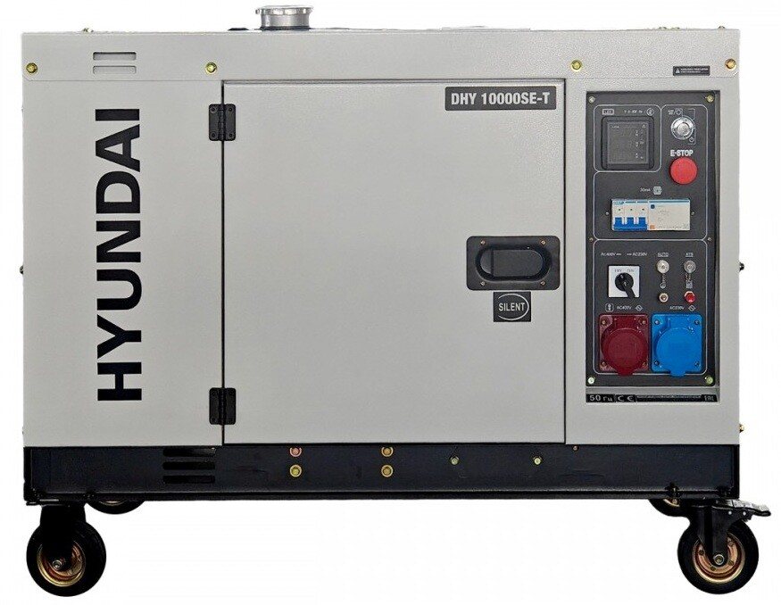 Дизельный генератор Hyundai DHY 10000SE-T
