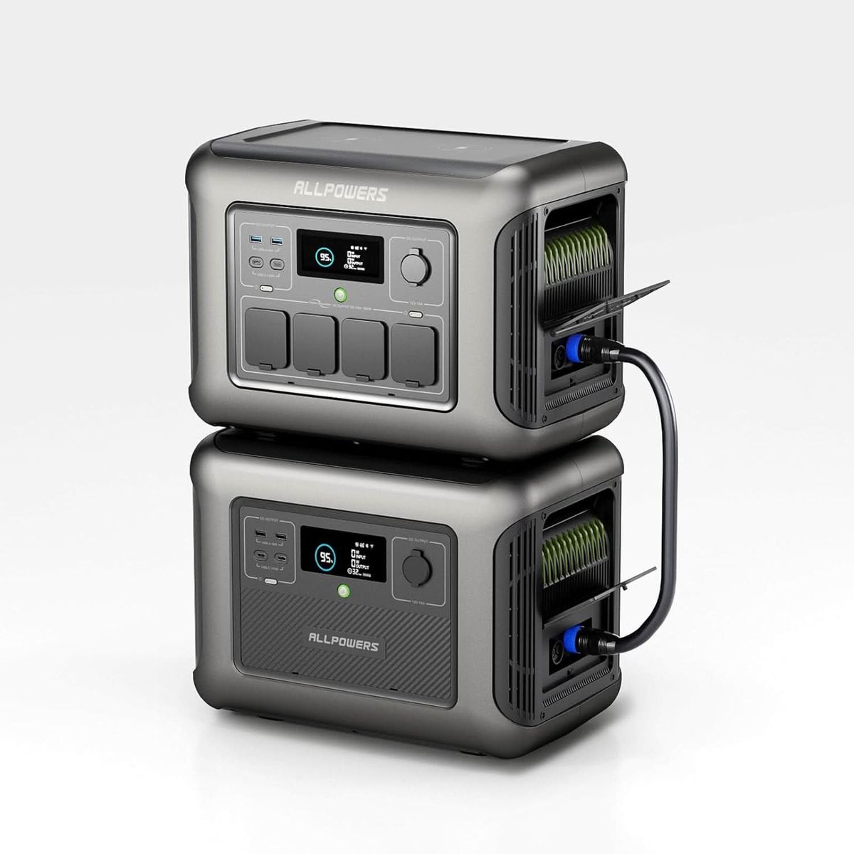 ALLPOWERS R1500 Портативна електростанція 1800 Вт  1152Вт·год — фото 2