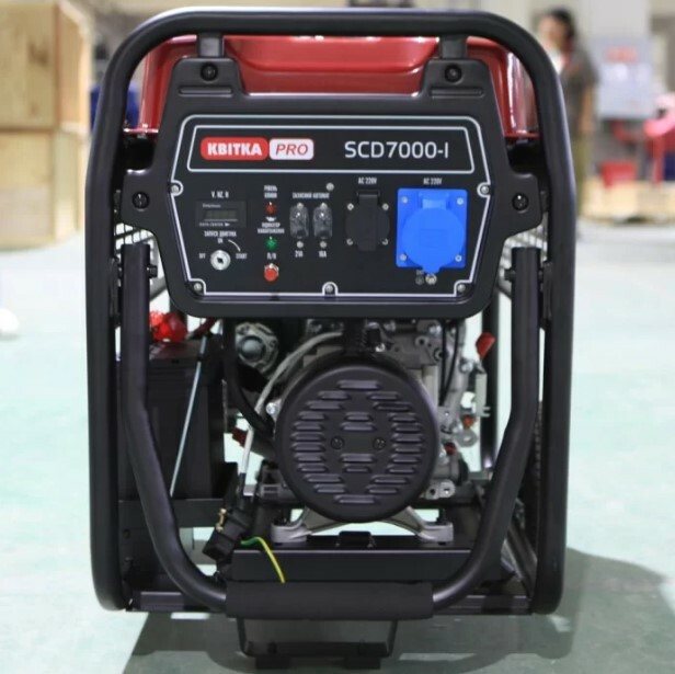 Дизельний генератор КВІТКА PRO SCD7000-I (110-7008) — фото 6