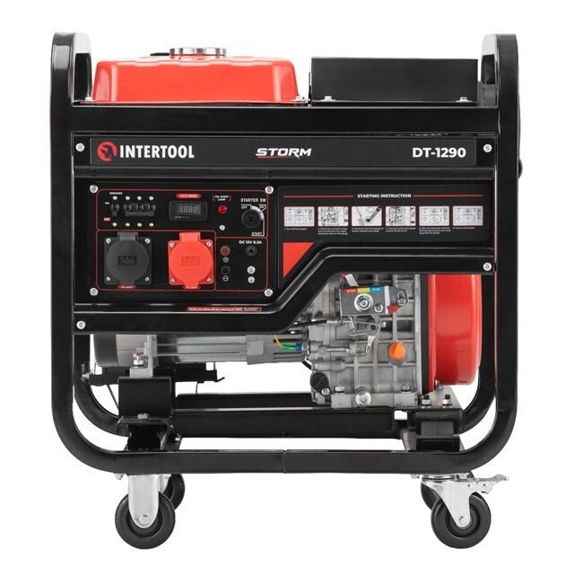 Дизельний генератор Intertool STORM (DT-1290) — фото 8