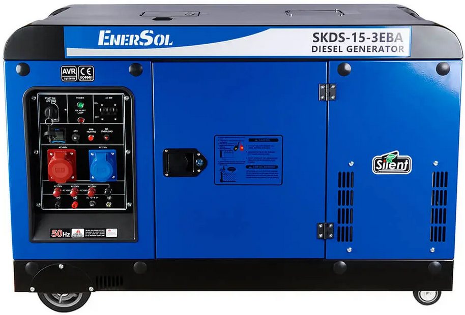 Генератор дизельний EnerSol SKDS-15-3EBA