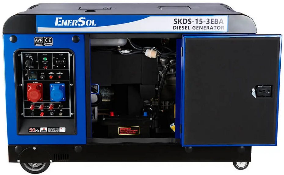 Генератор дизельний EnerSol SKDS-15-3EBA — фото 5