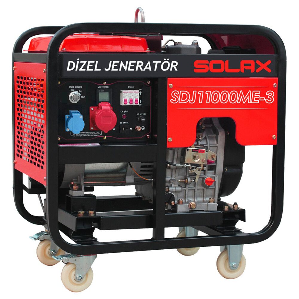 Дизельний генератор SOLAX SDJ11000ME3 — загальний вигляд