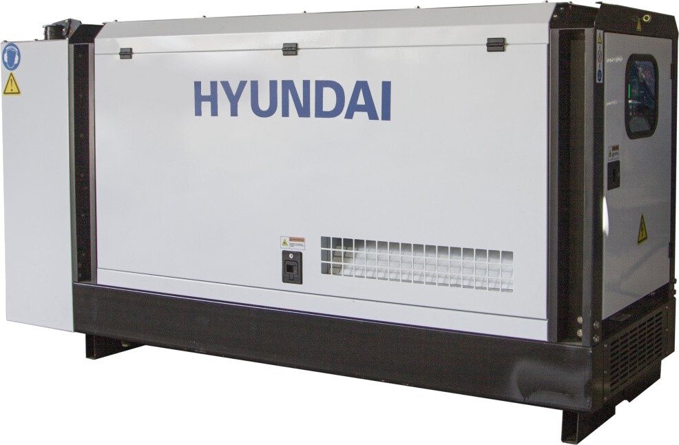 Електростанція дизельна Hyundai DHY 28KSE + ATS 60A — фото 3