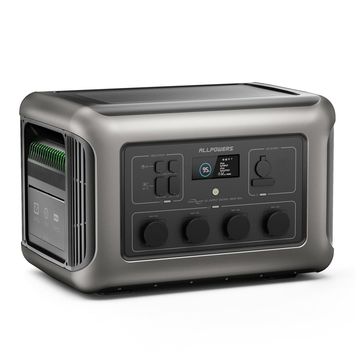 ALLPOWERS R3500 V2 Домашня резервна електростанція 3500Вт 2880 Вт·год — фото 3