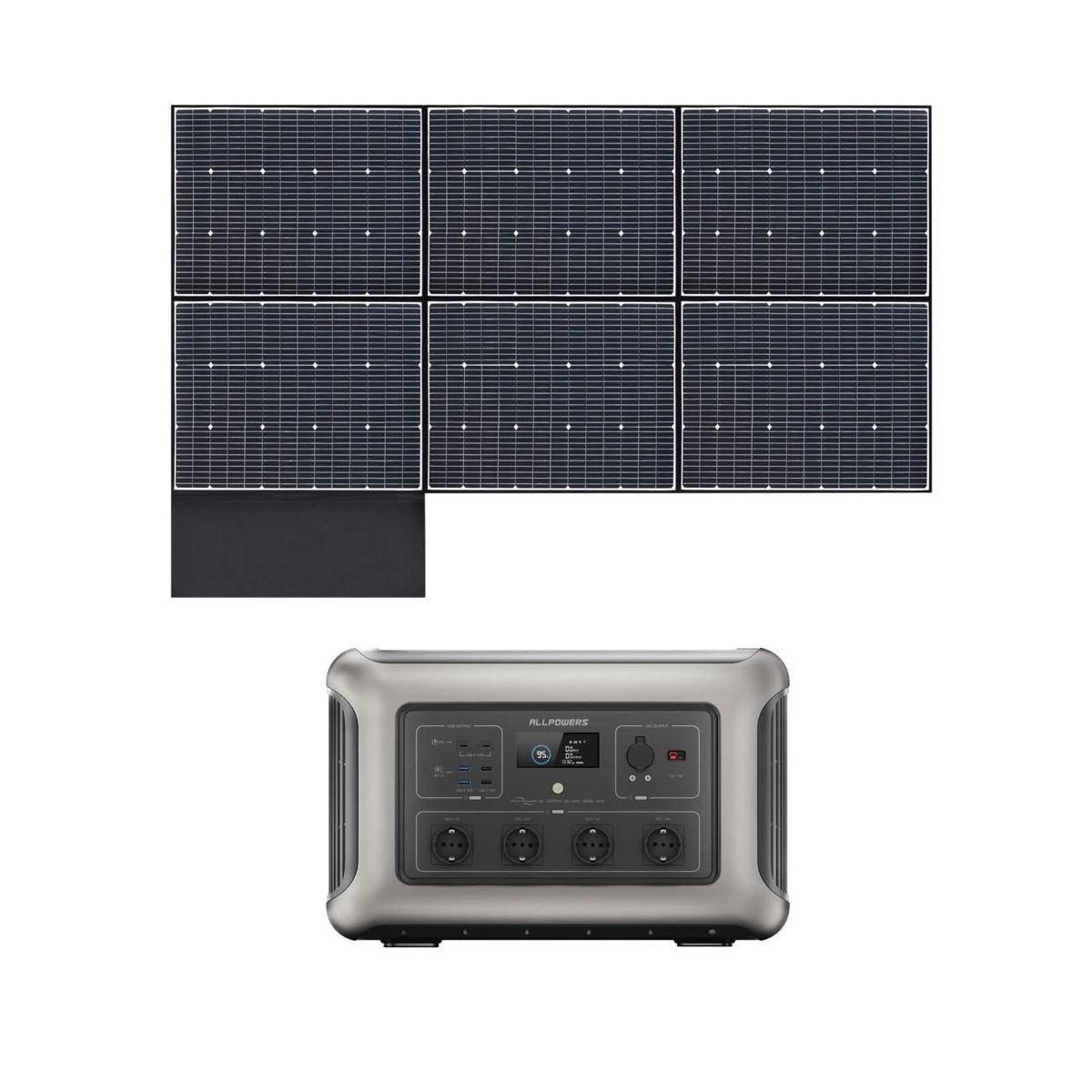 ALLPOWERS R3500 V2 Домашня резервна електростанція 3500Вт 2880 Вт·год — фото 8