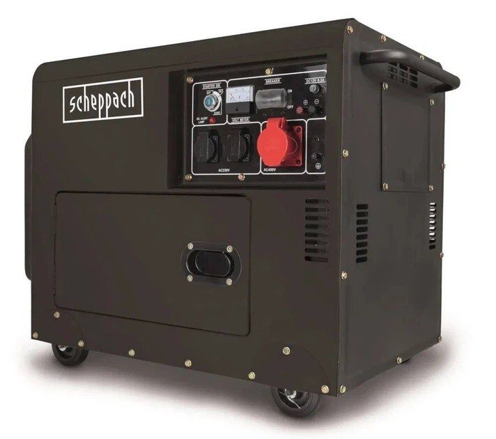 Дизельний генератор Scheppach DGS 5500 Black Edition