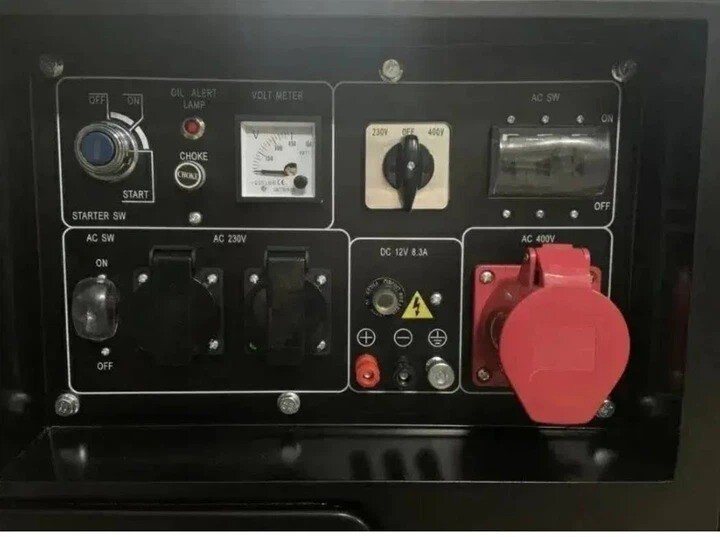 Дизельний генератор Scheppach DGS 5500 Black Edition — фото 2