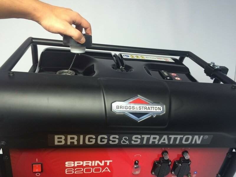 Генератор бензиновий Briggs & Stratton Sprint 6200A — фото 3
