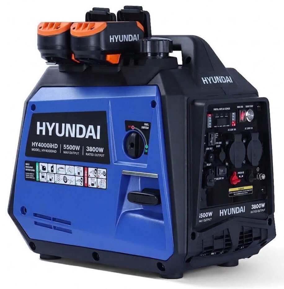Інверторний генератор Hyundai HY4000iHD — фото 3