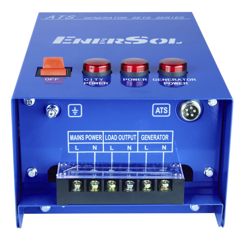Автоматичне введення резерву (АВР) для SKDS-*(однофазних) EnerSol EATS-15DS — фото 4