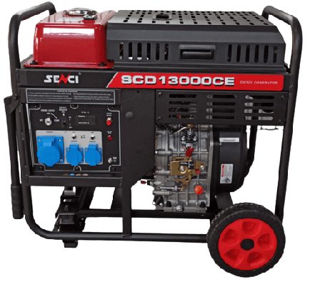 Дизельний генератор Senci SCD 13000 CE
