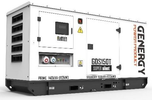 Генератор дизельний Genergy GDS150T (240039090) — загальний вигляд